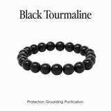 Black Tourmaline Bracelet | Nazar Protection