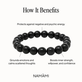 Black Tourmaline Bracelet | Nazar Protection
