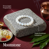 Mann Ki Shanti Combo - Amethyst + Moonstone (Govt. Lab Certified)