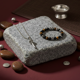 Sankat Mochan Combo - Hanuman Gada + Triple Protection (Govt. Lab Certified)