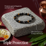 Sankat Mochan Combo - Hanuman Gada + Triple Protection (Govt. Lab Certified)