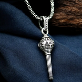Hanuman Ji Gada Pendant with Chain
